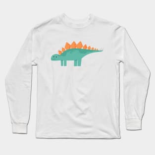 cute Dinosaur back to school Long Sleeve T-Shirt